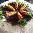 CARROT CAKE with CREAM CHEESE FROSTING