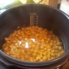 Pressure cooking beans