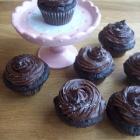 Chocolate Salted-Caramel Mini Cupcakes