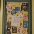 Words of Cheer (or Chicken Wire Frame)