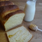 Soft Milk Bread - with whole wheat variation