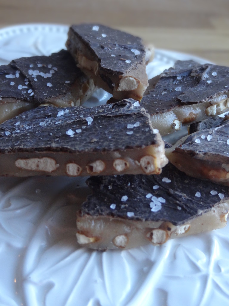 Pretzel Toffee with Sea Salt - My Stained Apron