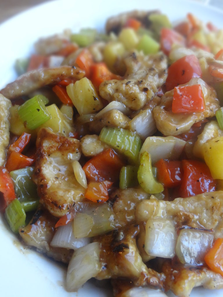 Sweet and Sour Pork Stir-Fry - My Stained Apron